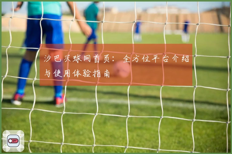 沙巴买球网首页：全方位平台介绍与使用体验指南