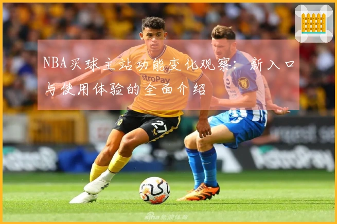 NBA买球主站功能变化观察：新入口与使用体验的全面介绍